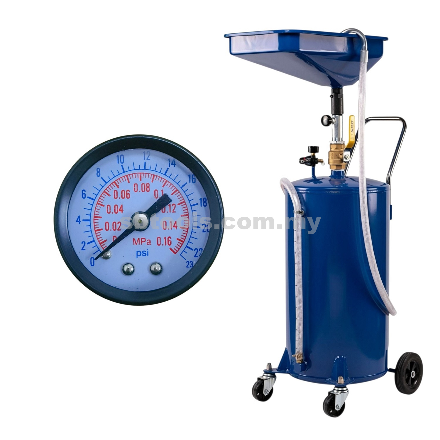 Spare-Part For SB TOOLS Waste Oil Reservoir (Gauge)