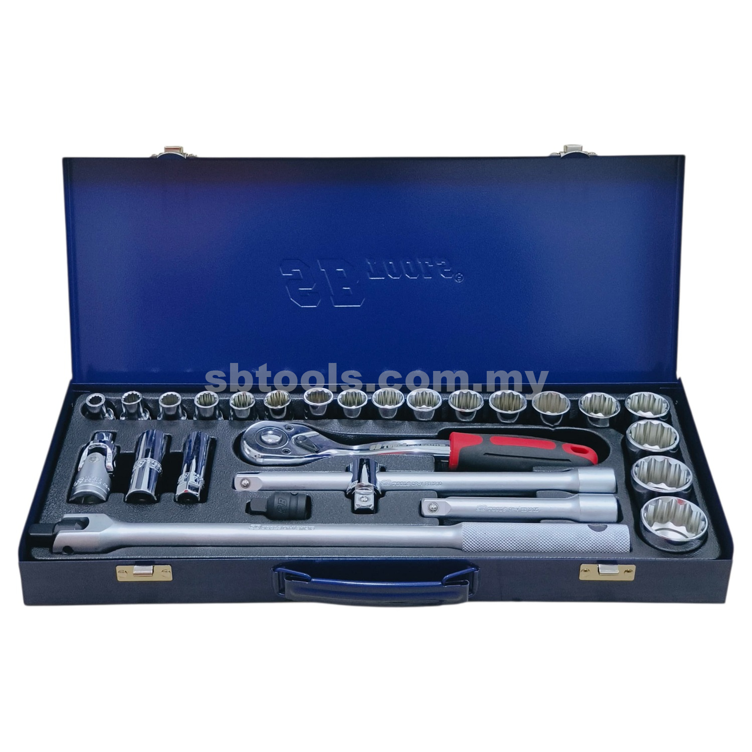 SB TOOLS 27Pcs Box Socket Set (8-32mm)