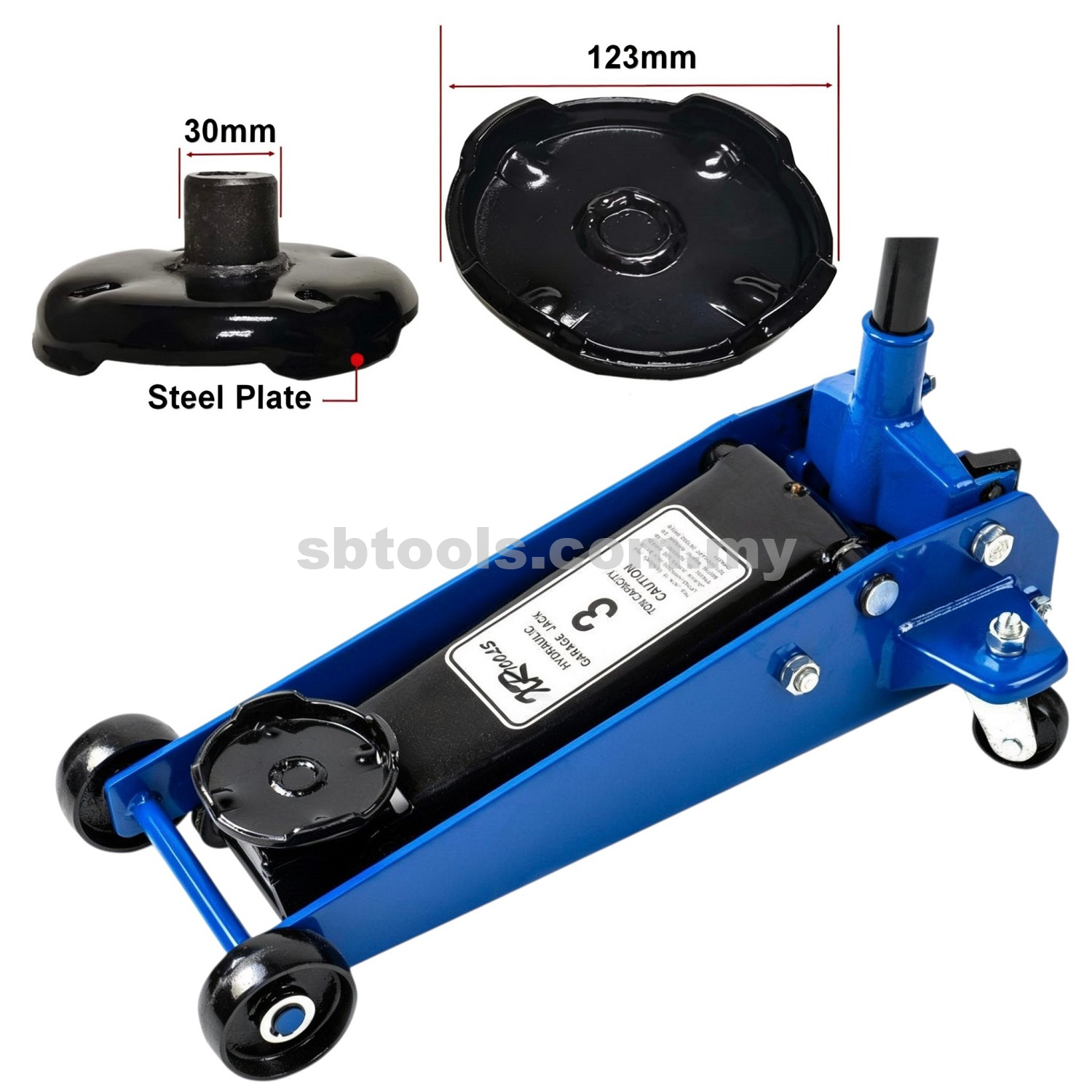 XR TOOLS Steel Plate For Garage Jack (Unit Price)